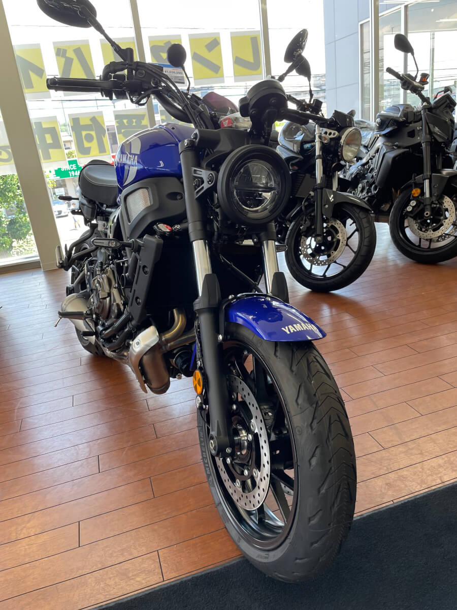 XSR700 ブルー、在庫あります