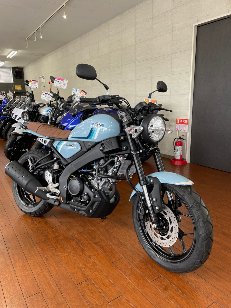 XSR125をローダウンしてみました！