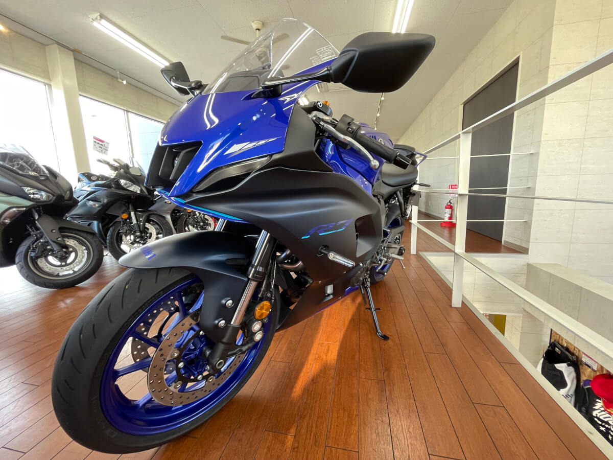 YSP大分のレンタルバイク、ついにYZF-R7が導入されました！