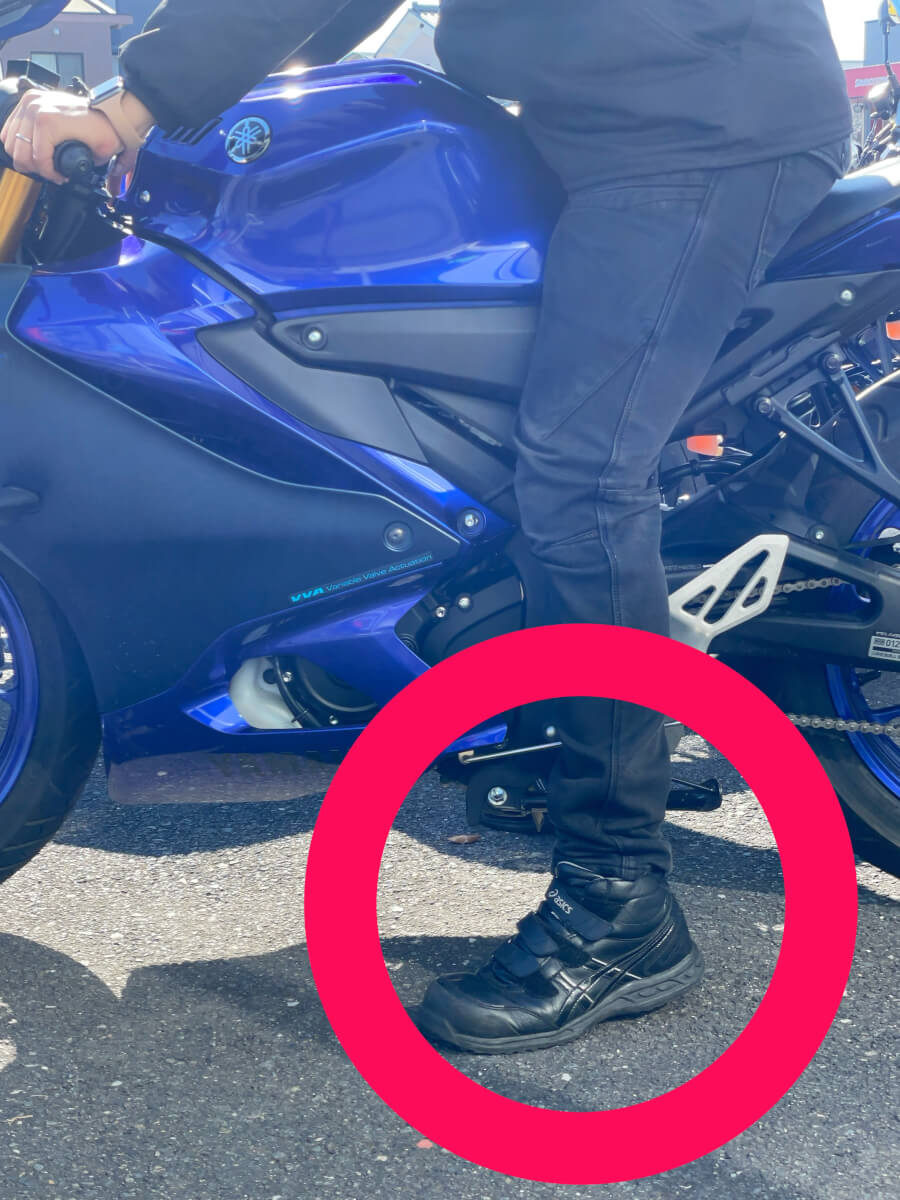 YZF-R125をローダウンするとどのくらい下がるのか？？