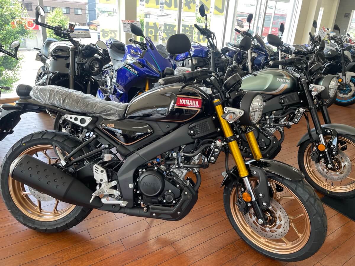 XSR155 ABS、入荷しました。軽くて、よく走るヘリテイジ。